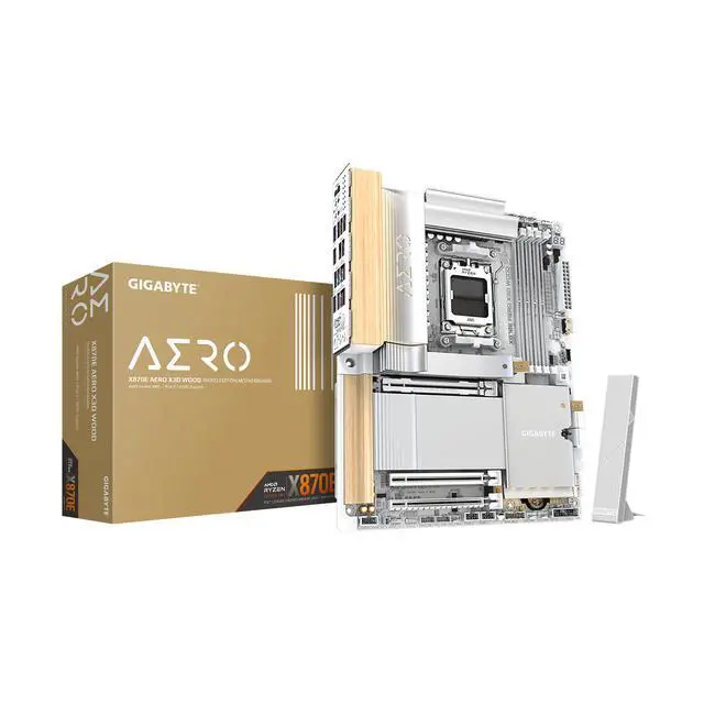 X870E AERO X3D WOOD