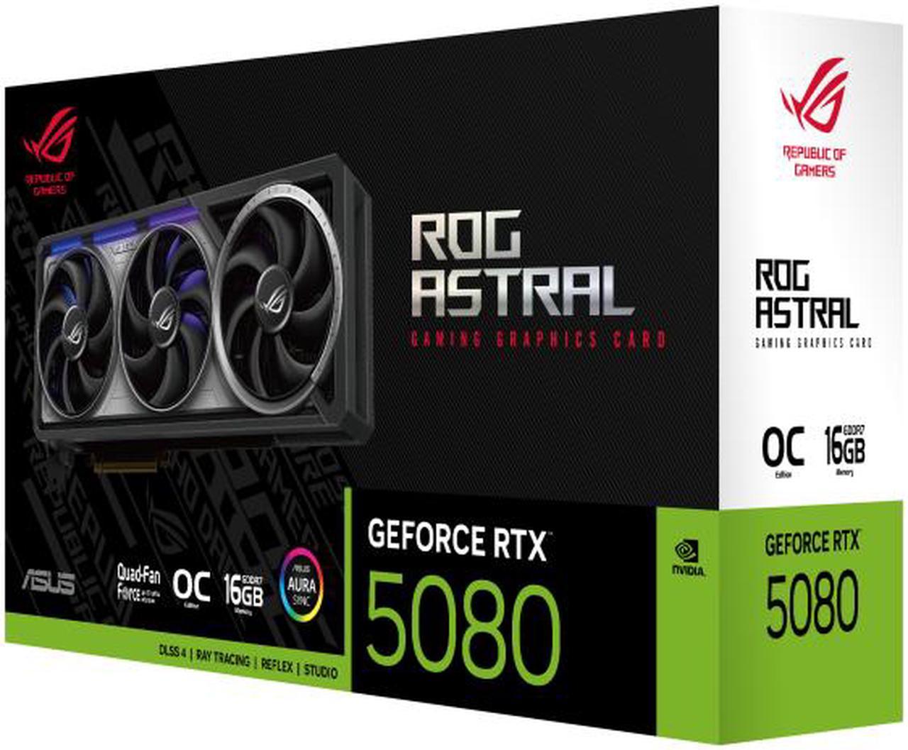 ASUS RTX 5080 ROG ASTRAL OC (ROG-ASTRAL-RTX5080-O16G-GAMING)