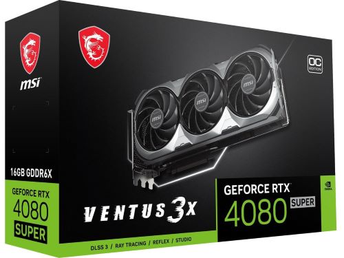 MSI RTX 4080 SUPER 16G VENTUS 3X OC