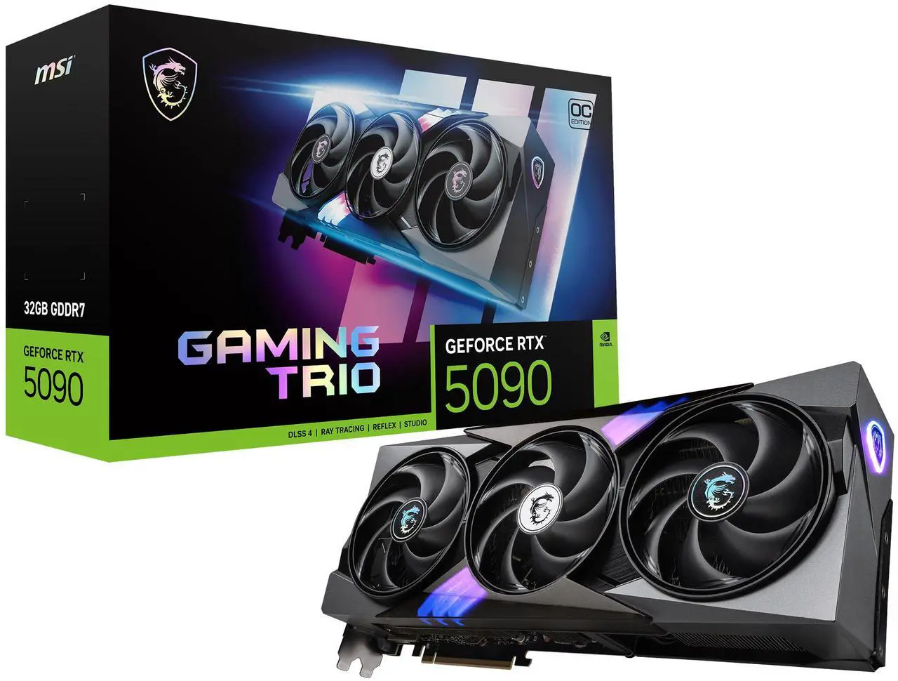 MSI RTX 5090 GAMING TRIO OC (RTX-5090-32G-GAMING-TRIO-OC)