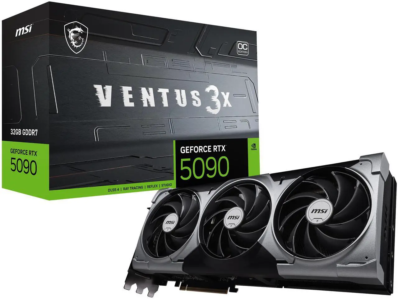 MSI RTX 5090 VENTUS 3X OC (RTX-5090-32G-VENTUS-3X-OC)