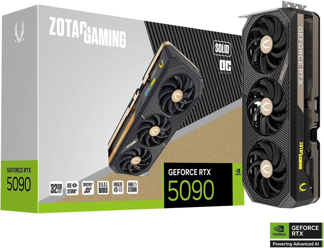 ZOTAC RTX 5090 SOLID OC (ZT-B50900J-10P)
