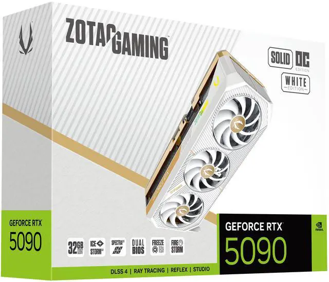 ZOTAC RTX 5090 SOLID OC WHITE (ZT-B50900Q-10A)