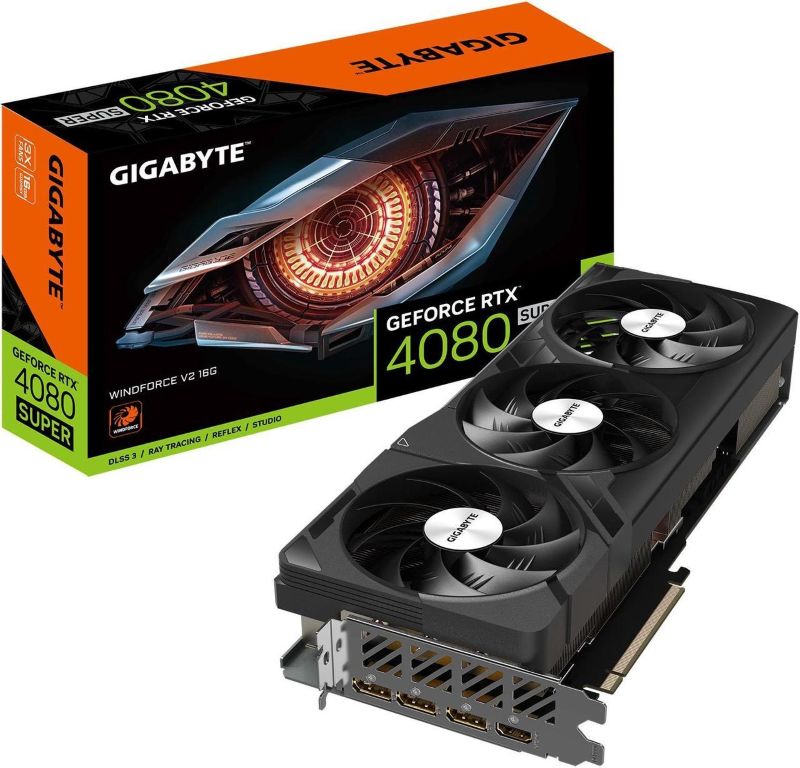 GIGABYTE RTX 4080 SUPER WINDFORCE V2 16G (GV-N408SWF3V2-16GD)