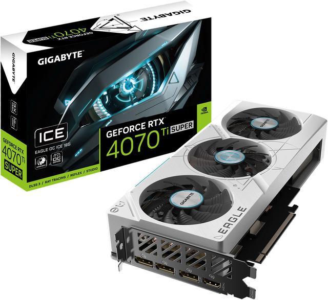 GIGABYTE RTX 4070 Ti SUPER EAGLE OC ICE 16G (GV-N407TSEAGLE OC ICE-16GD)
