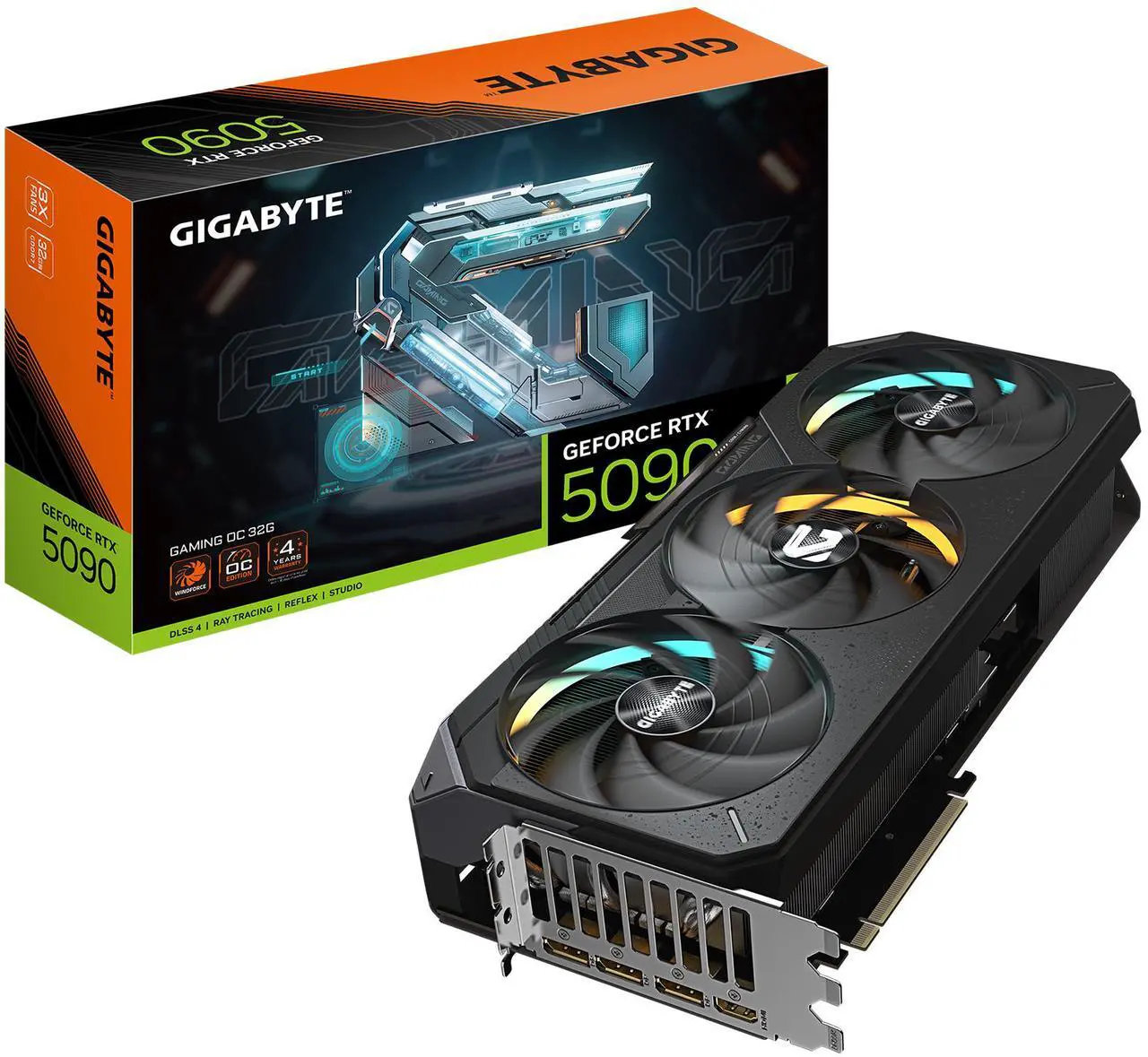 GIGABYTE RTX 5090 GAMING OC 32G (GV-N5090GAMING-OC-32GD)