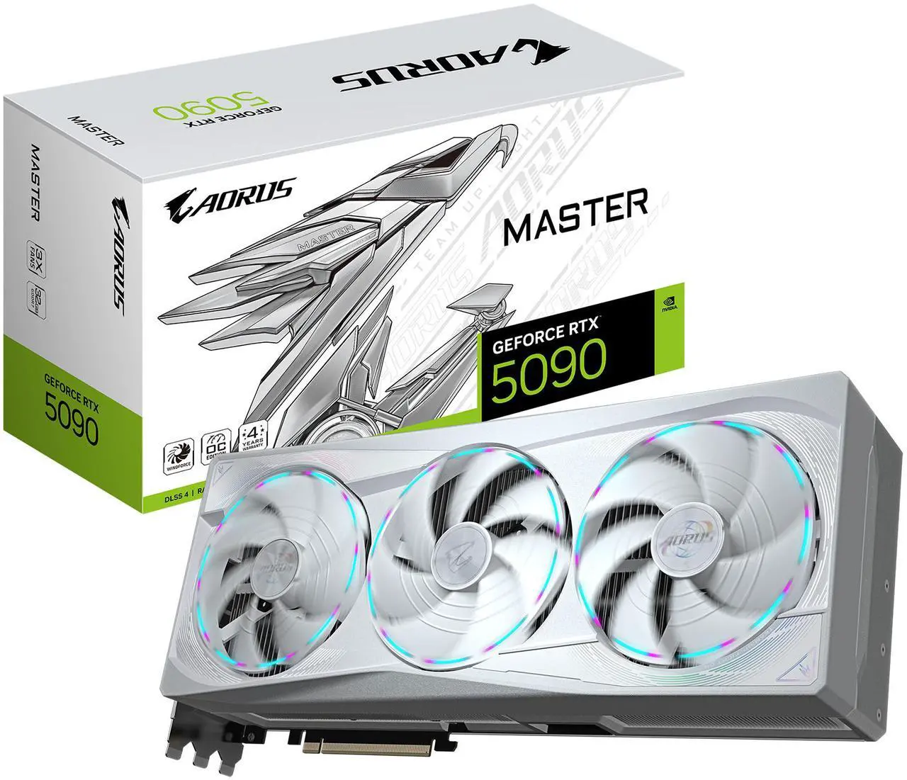 GIGABYTE RTX 5090 AORUS MASTER ICE 32G (GV-N5090AORUSM-ICE-32GD)