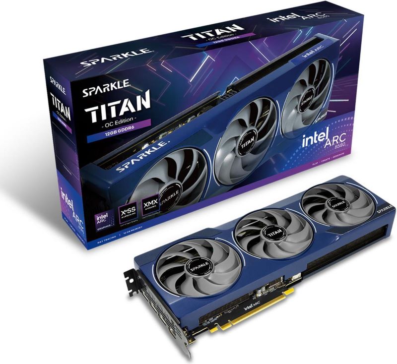 SPARKLE Intel Arc B580 TITAN OC (SB580T-12GOC)