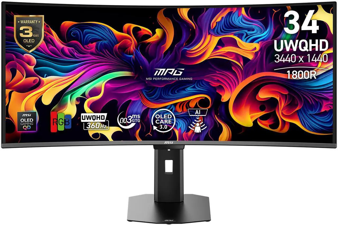 34" MPG 341CQR QD-OLED X36