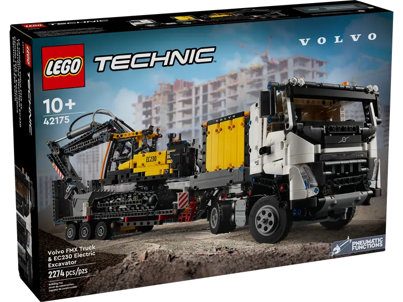 Volvo Fmx Truck  Ec230 Electric Excavator (42175)