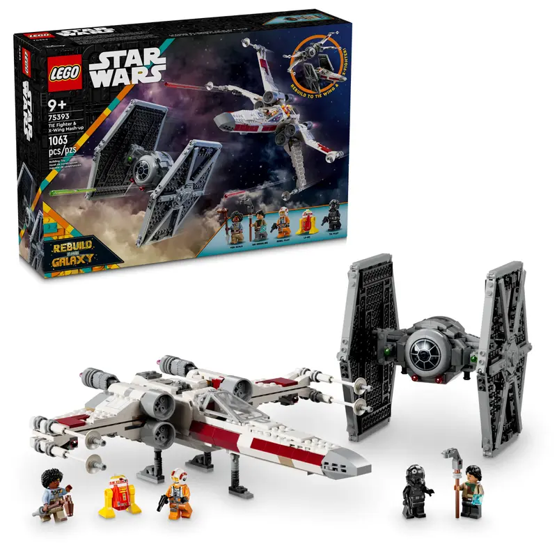 TIE Fighter & X-Wing Mash-up (75393)