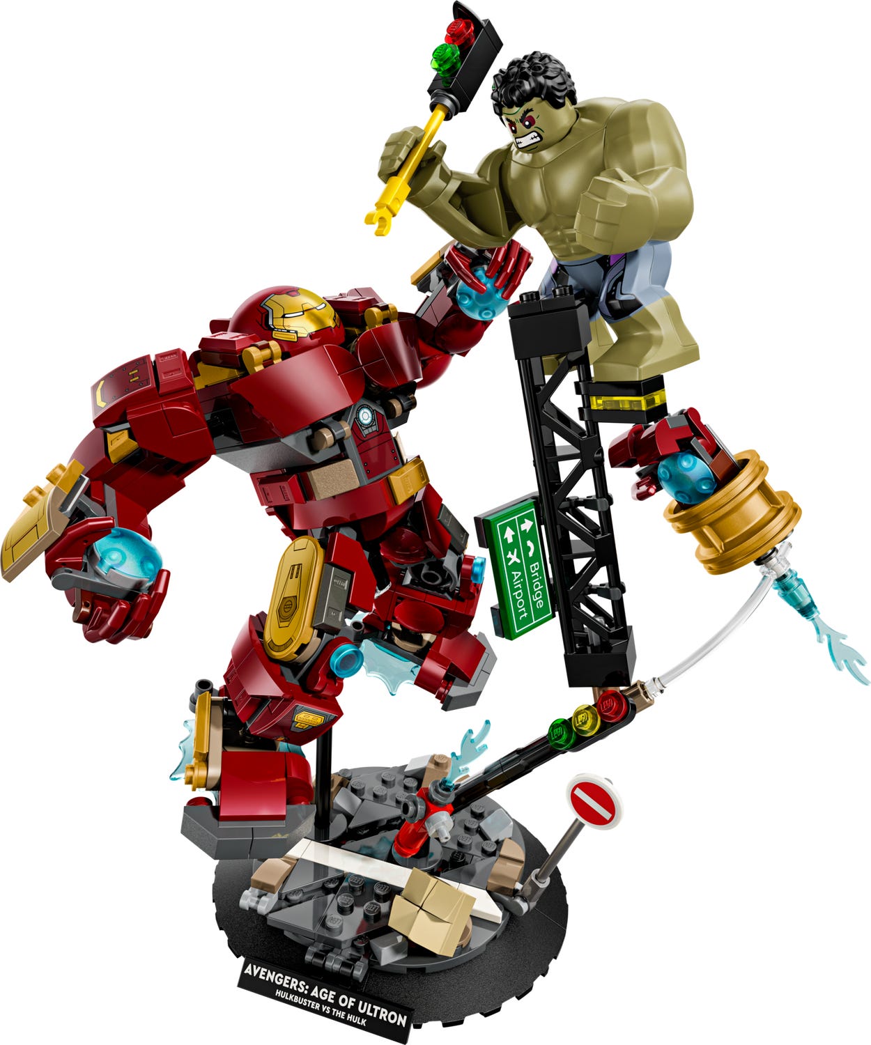 Epic Battle Hulkbuster Vs The Hulk (76343)