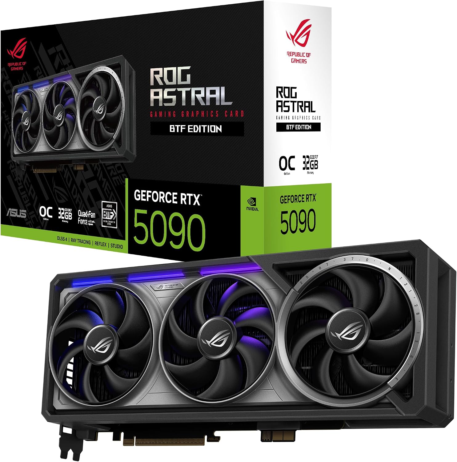 ASUS RTX 5090 ROG ASTRAL BTF OC (ROG-ASTRAL-RTX5090-O32G-BTF-GAMING)