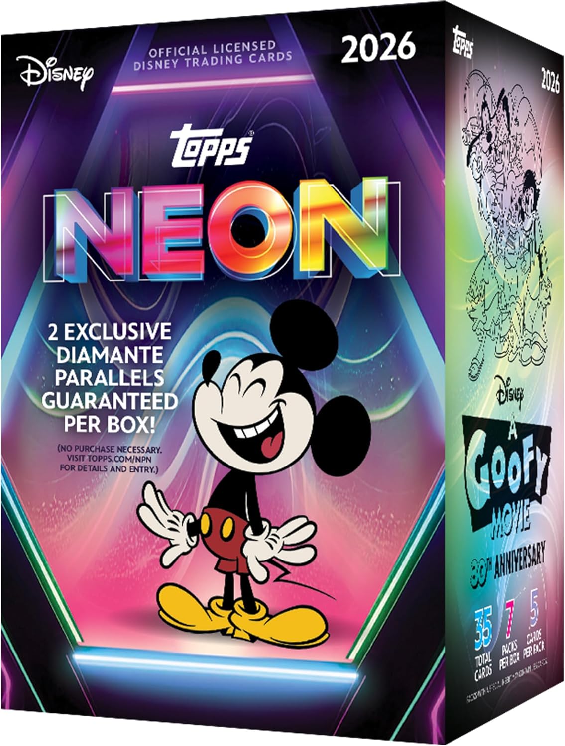 2026 Topps Disney Neon Value Box