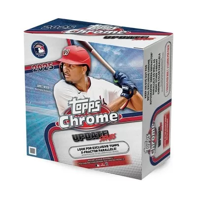 2025 Topps MLB Chrome Updates Mega Box