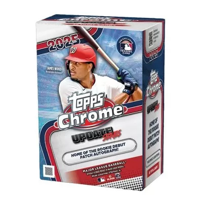 2025 Topps MLB Chrome Updates Value Box