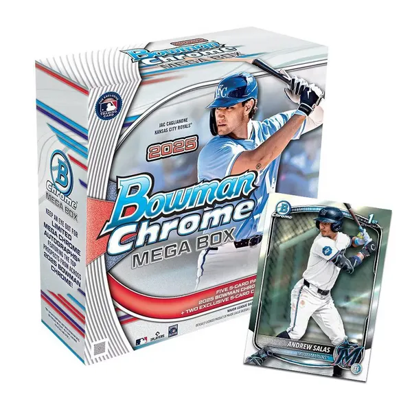 2025 Bowman MLB Chrome Mega Box