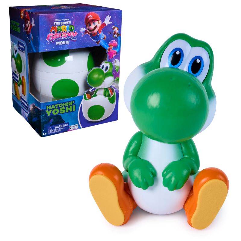 Hatchin' Yoshi from The Super Mario Galaxy Movie
