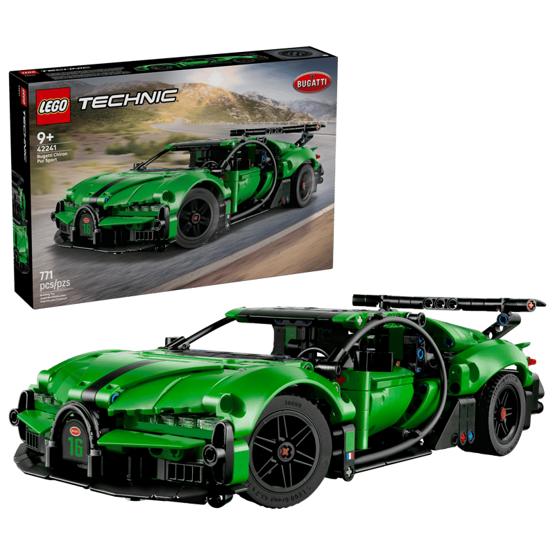 Green Bugatti Chiron Pur Sport Hypercar (42241)