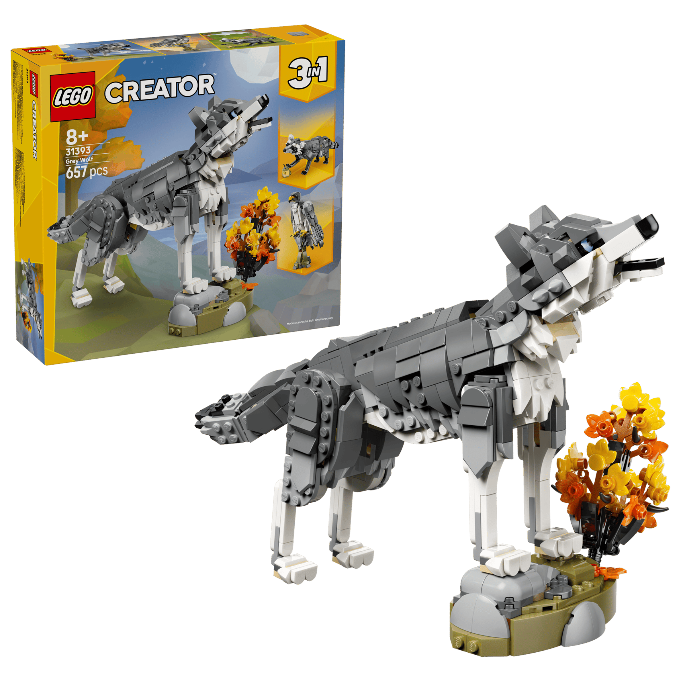 Forest Animals Gray Wolf (31393)