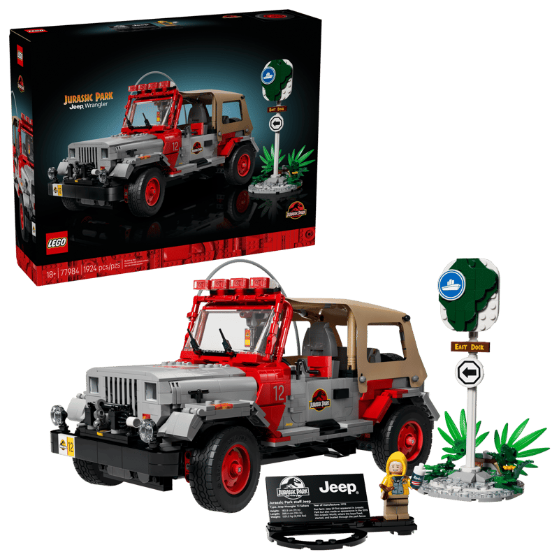 Jurassic Park Jeep Wrangler (77984)