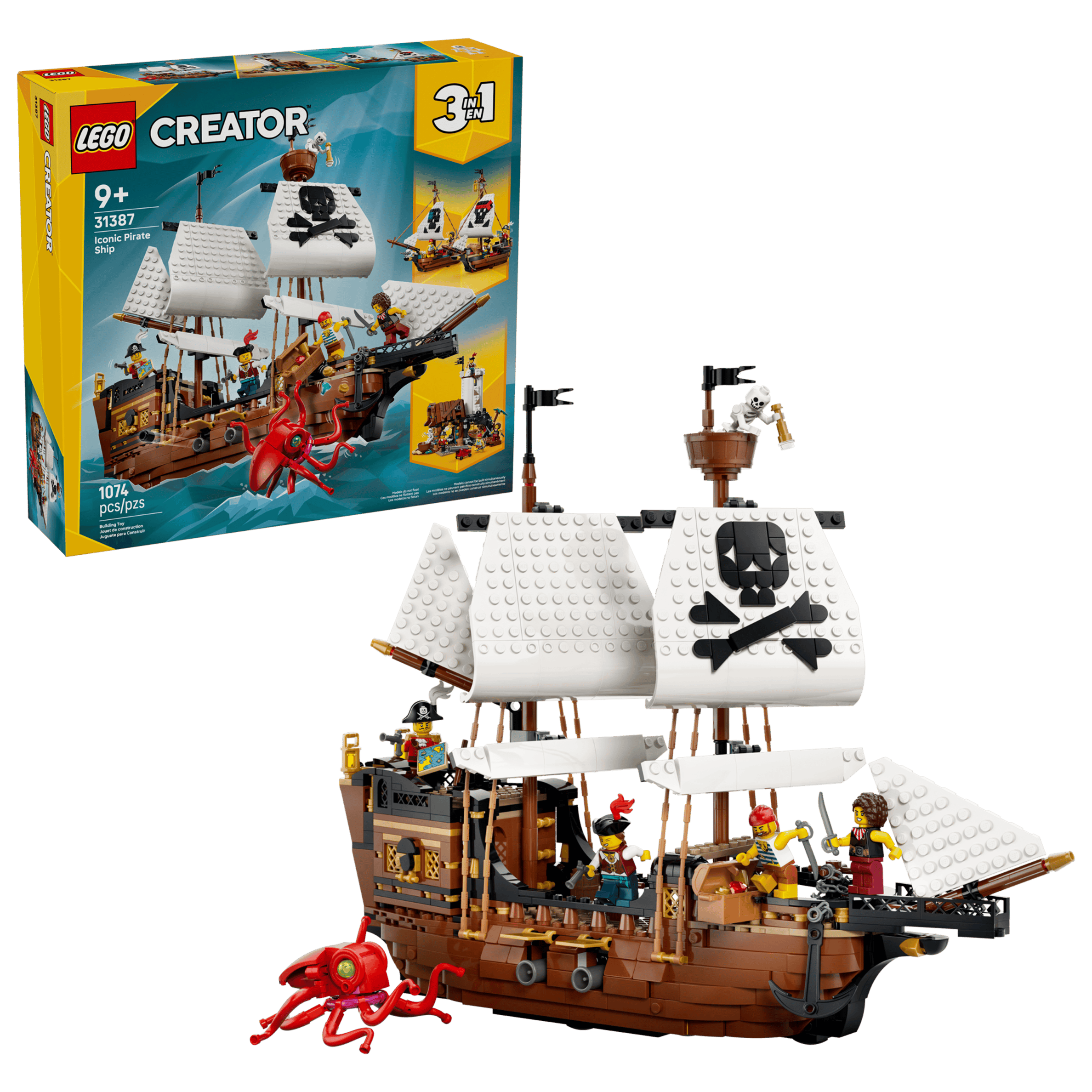 Iconic Pirate Ship (31387)
