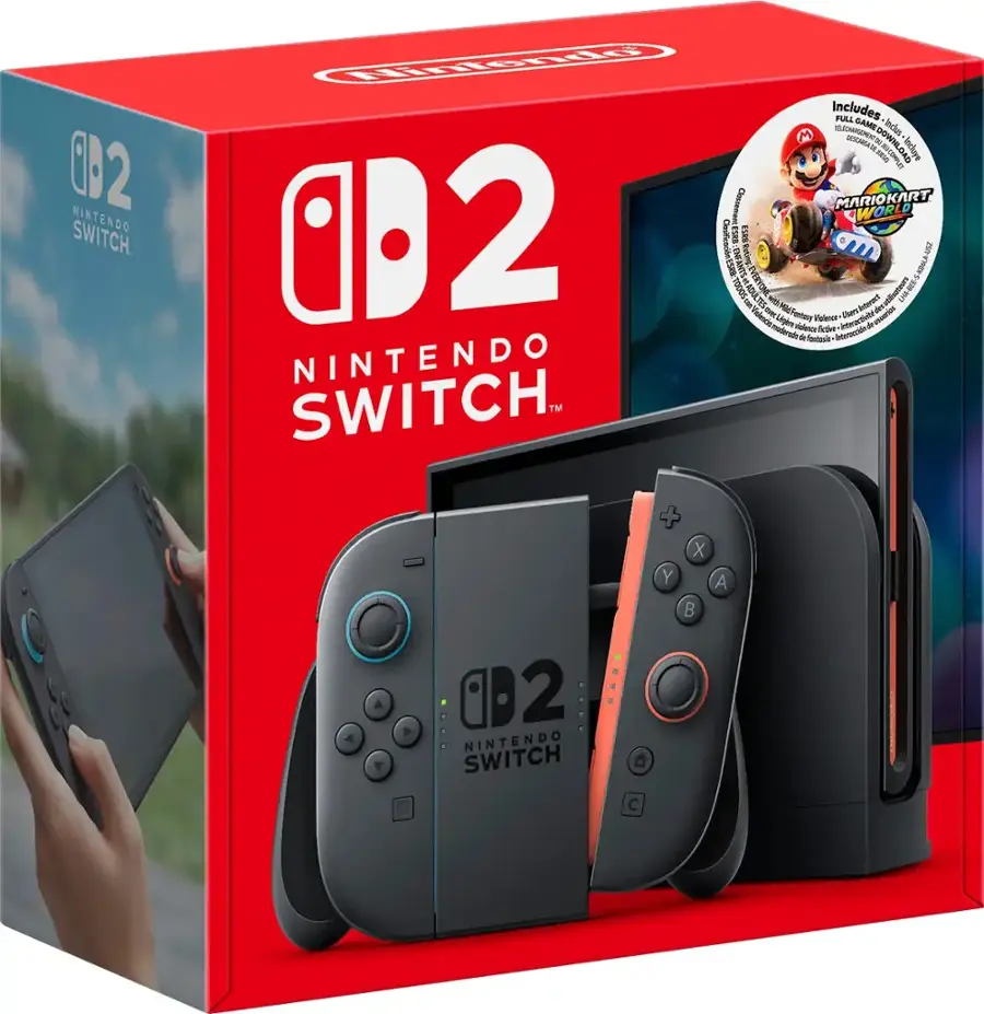 Nintendo Switch 2 Bundle w/MarioKart World - Black