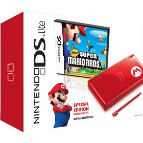 DS Lite Red Mario Limited Edition