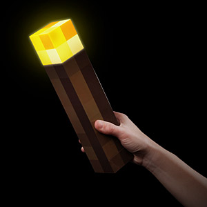 Light-Up Minecraft Torch