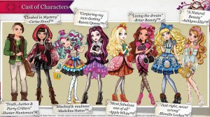 The Cast of Ever After High