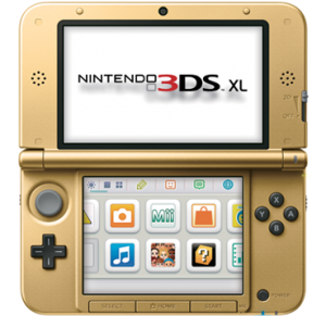 Black & Gold 3DS XL